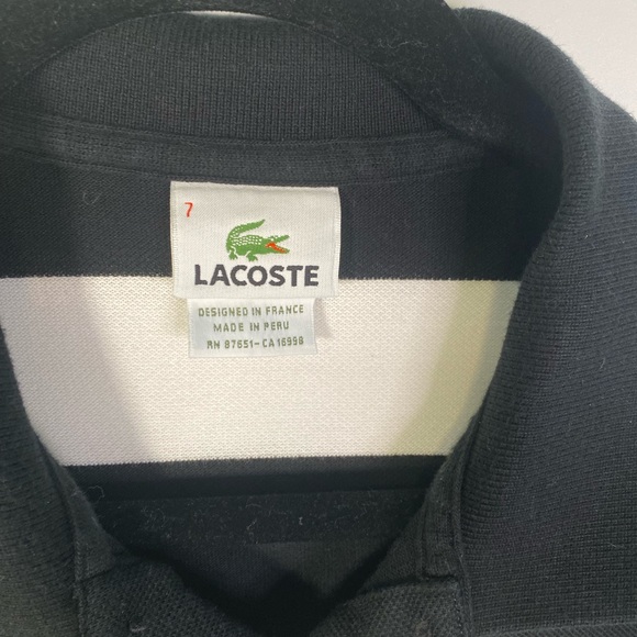 #238 LACOSTE Shirt size L - Picture 3 of 7